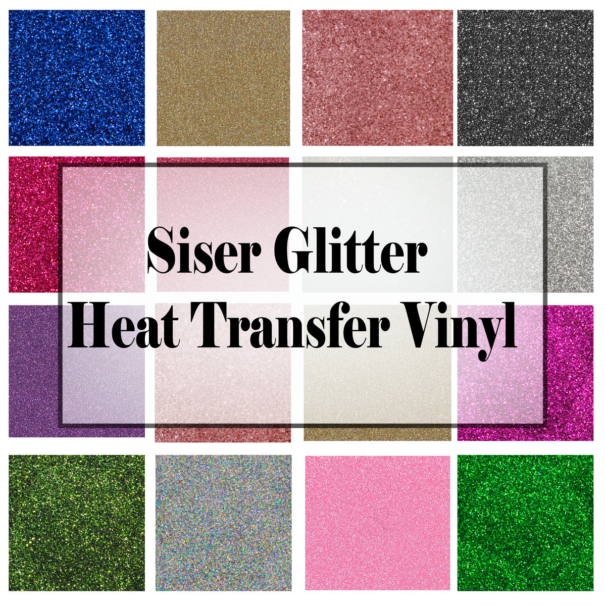 Siser Glitter 12x20 Sheet - Purple